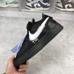 Nike Air Force 1 Low Off White Black White 34 