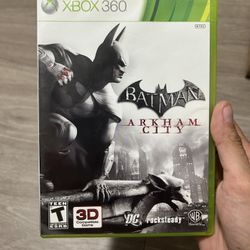 BATMAN ARKHAM CITY XBOX 360 Game $15