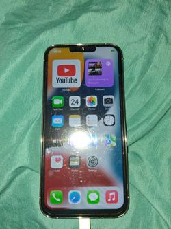 Apple iPhone with back Cracked Screen