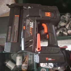 WEN 20512 20V Max Cordless Nailer