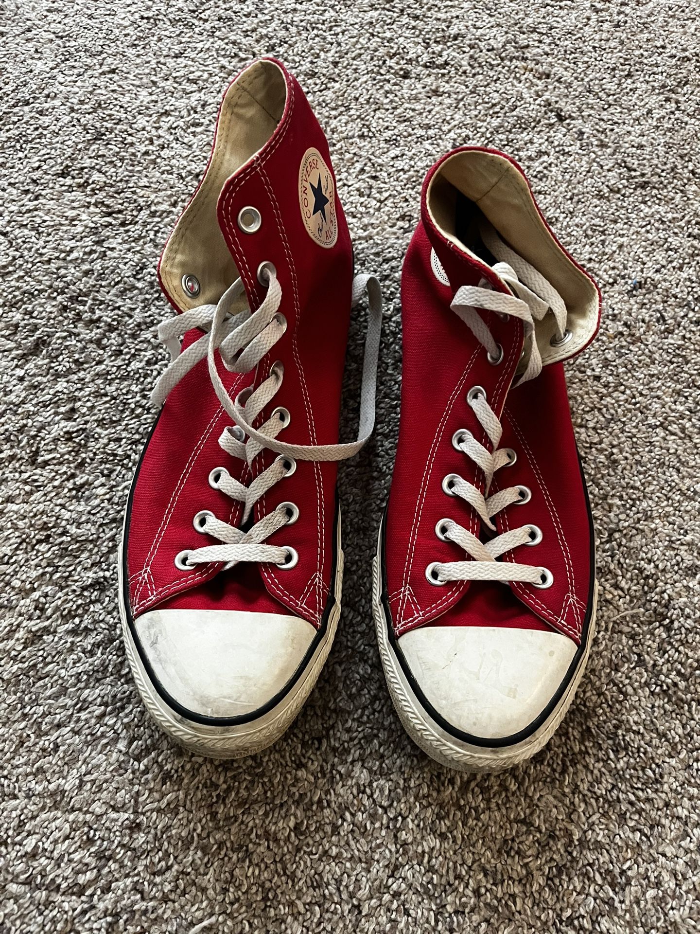Men’s Red Converse Shoes