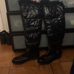 MK Boots Knee Size 7 Black 