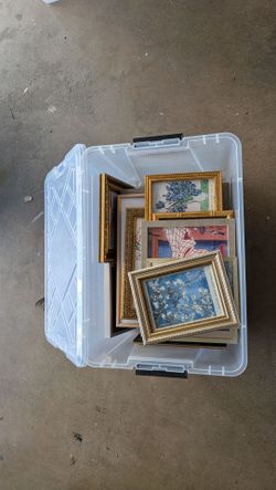 Frames of all size and kind for hanging