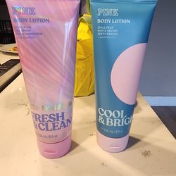 Free Victoria's Secret Pink Body Lotions New