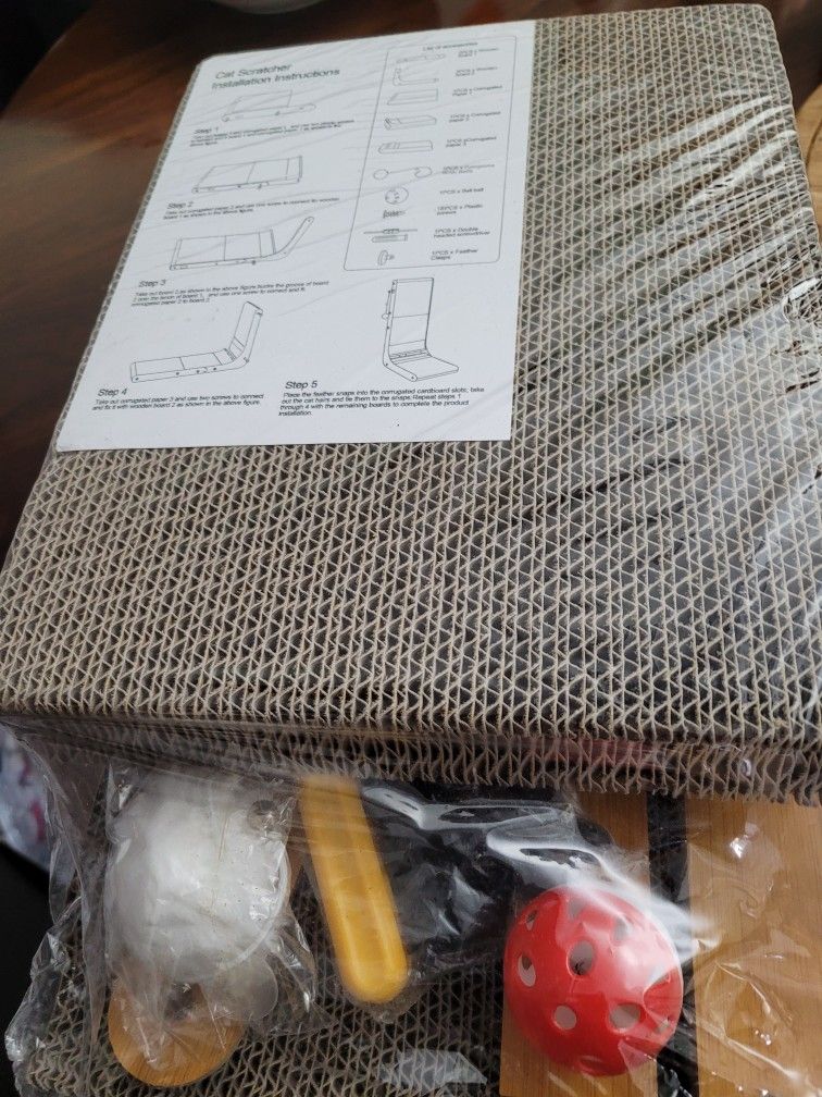 Cat Scratcher,juguete De Gato Para Rascar