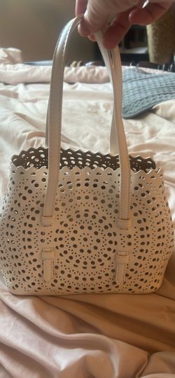 Off White Summer Handbag