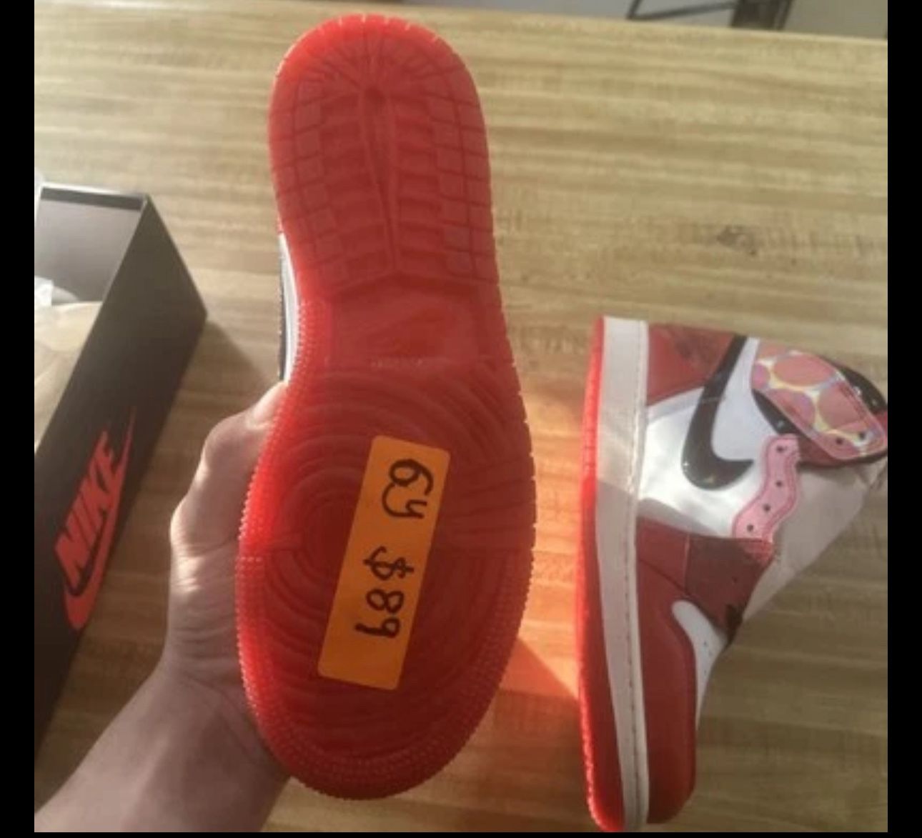 Jordan 1 Across The Spider-Verse 6y - Jordan 1 Retro OG x Marvel High Next Chapter Brand NEW DS Deadstock