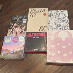 Kpop Cds - TXT, seventeen, New Jeans, Twice 