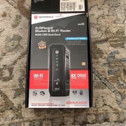 Modem & Wi-Fi Router 