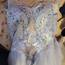 Light Blue 15/ball Gown