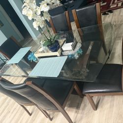 Glass Dining Table
