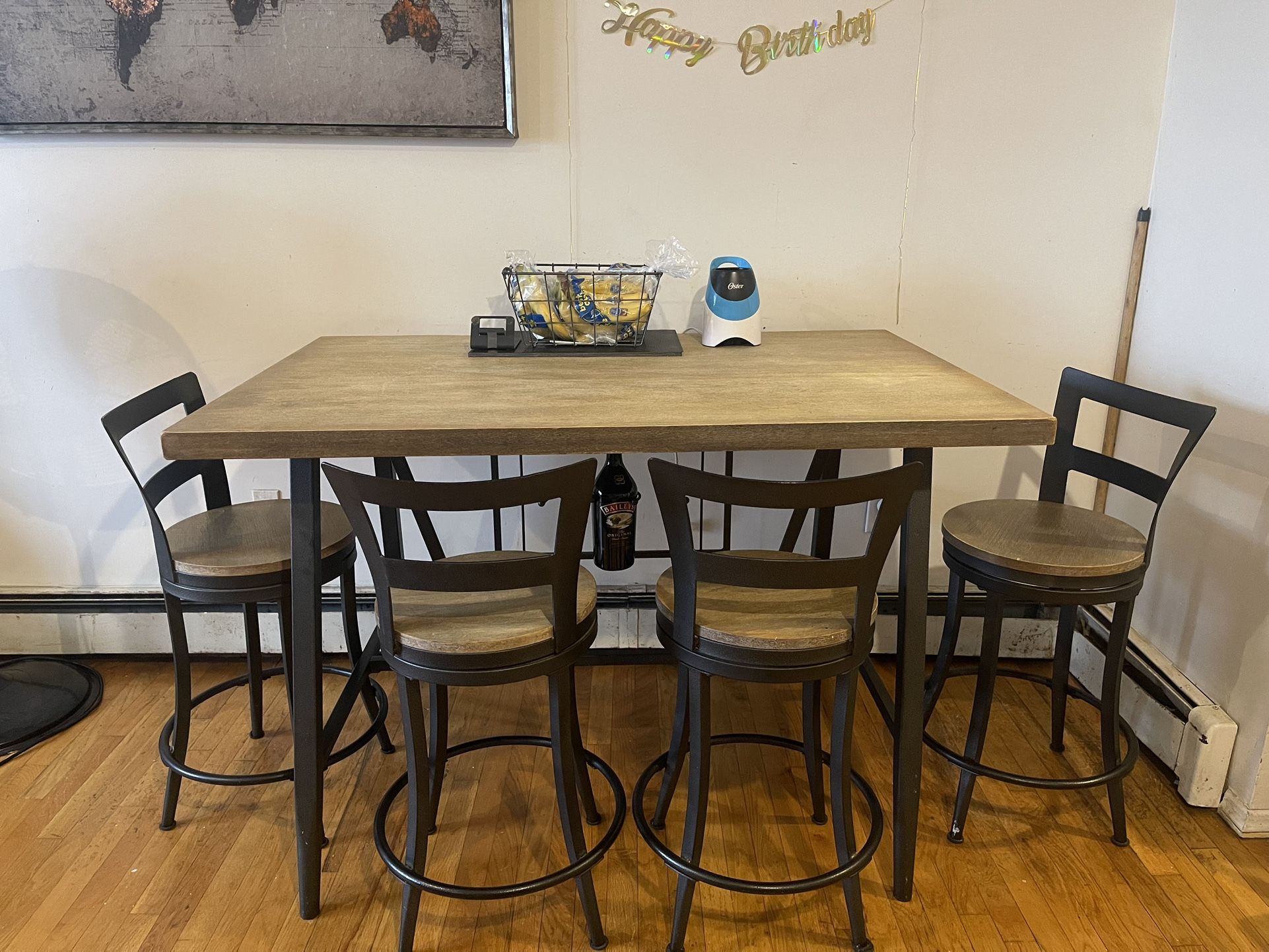 Dining Table And 4 Chairs