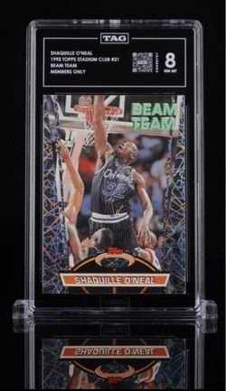 1992-93 Topps Stadium Club - Beam Team Shaquille O'Neal #21 Members Only (RC)