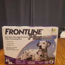 Frontline Plus For Dog 45lb-88lb