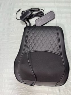 Back massager with heat function