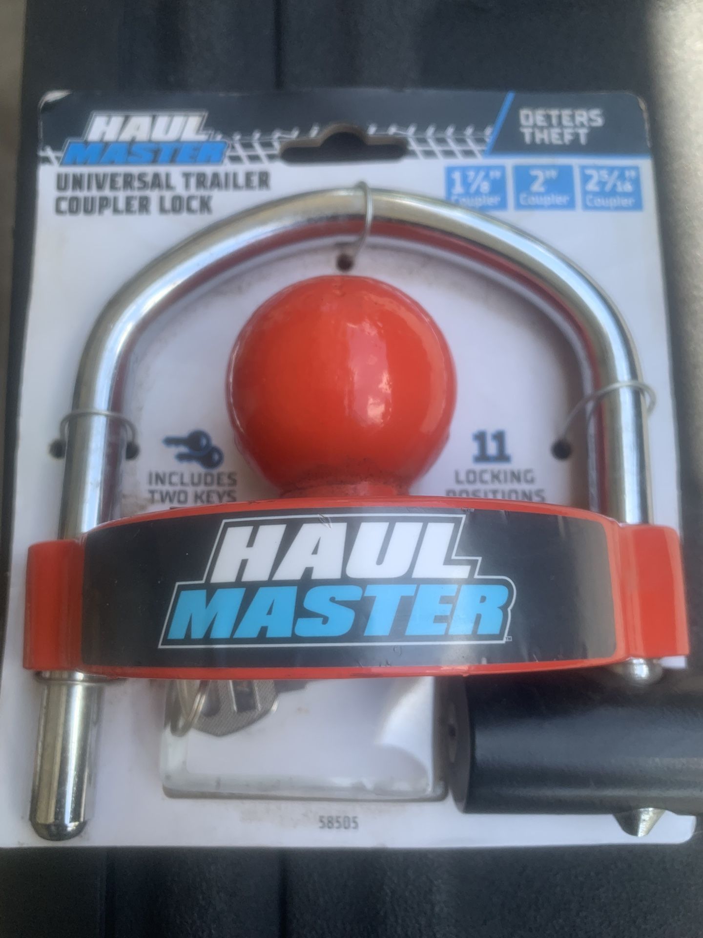 Haul Master - Universal Trailer Coupler Lock