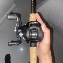 bait caster rod and reel 