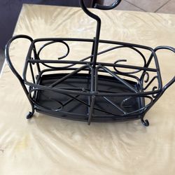 Napkins and silverware holder