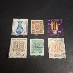 Egyptian Stamps Including From The Era Of The United Arab Republic