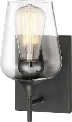 VivoHome 1-Light Vanity Light - Matte Black