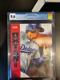 PSA PSA Magazine #39 Shohei Ohtani Dodgers 2025 Variant Cover Graded 9.6