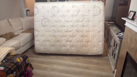 Queen size mattress excellent condition free first come