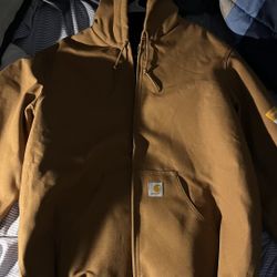 Brown Carhartt Bomber Jacket