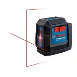 Bosch 50 FT. Dual Power Battery Red Beam Self-Leveling Cross-Line Laser Level