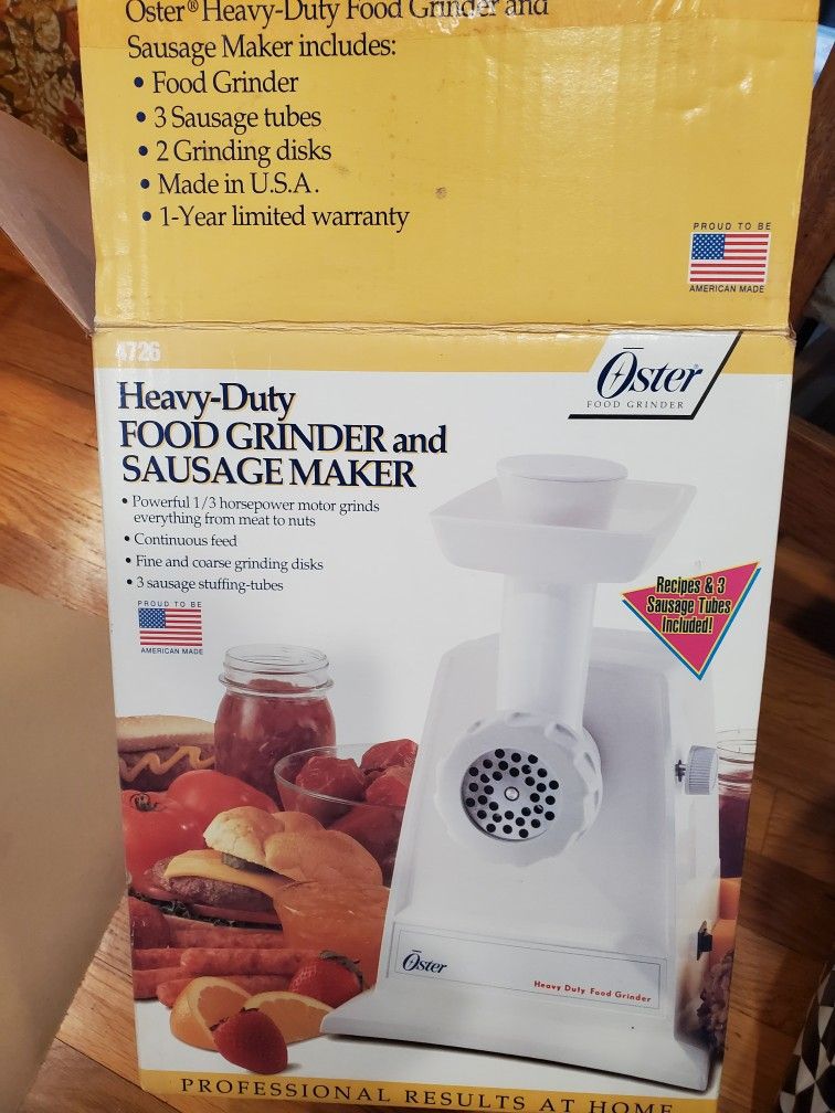 Oster Food Grinder and Sausage Maker