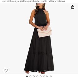 Black Dress, Backless Dress , Cocktail Dress
