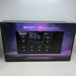 Zoom G6 Guitar Multi Effects Processor 21974259