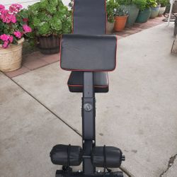 Bigzzia Adjustable Weight Bench. for Sale in Gilroy CA OfferUp