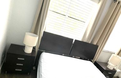 Queen Bed And Nightstands