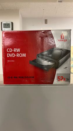 Iomega CD-RW DVD-ROM USB 2.0 External Drive