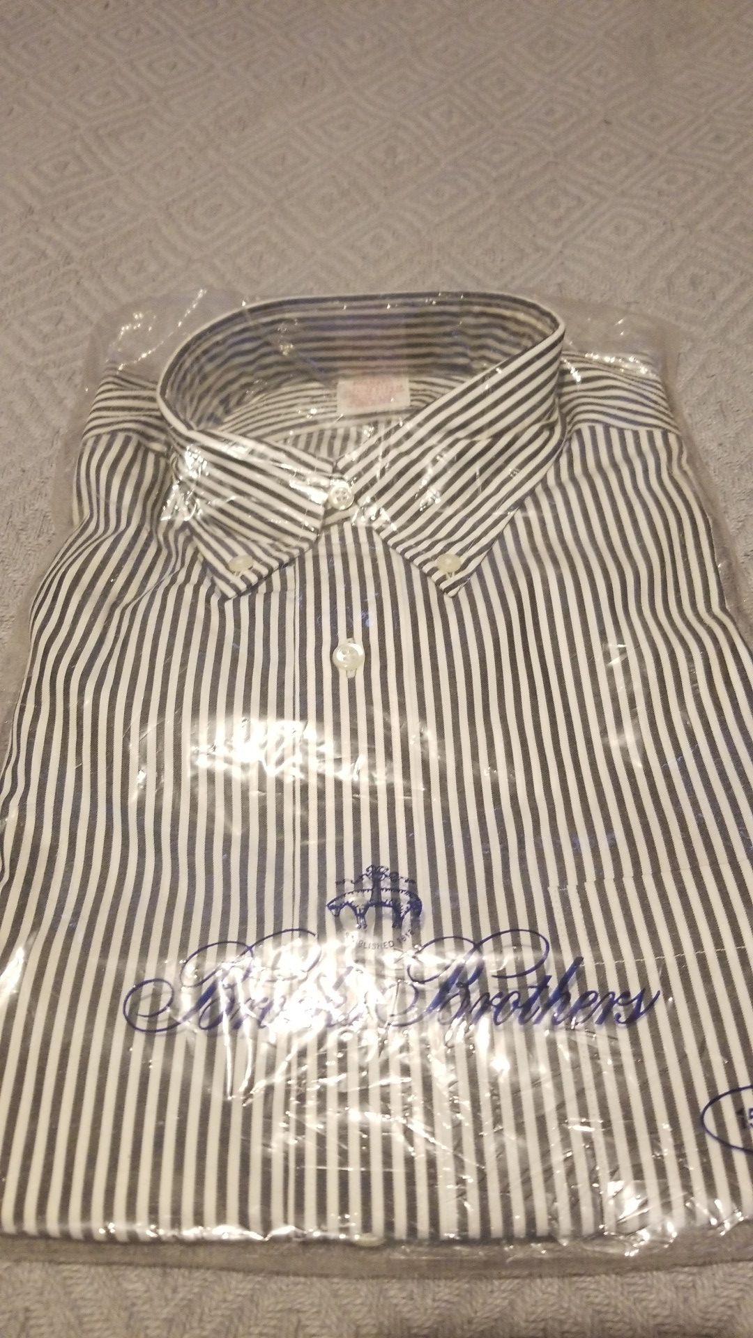 Brooks Brother's Men's Shirt 15 1/2 -35