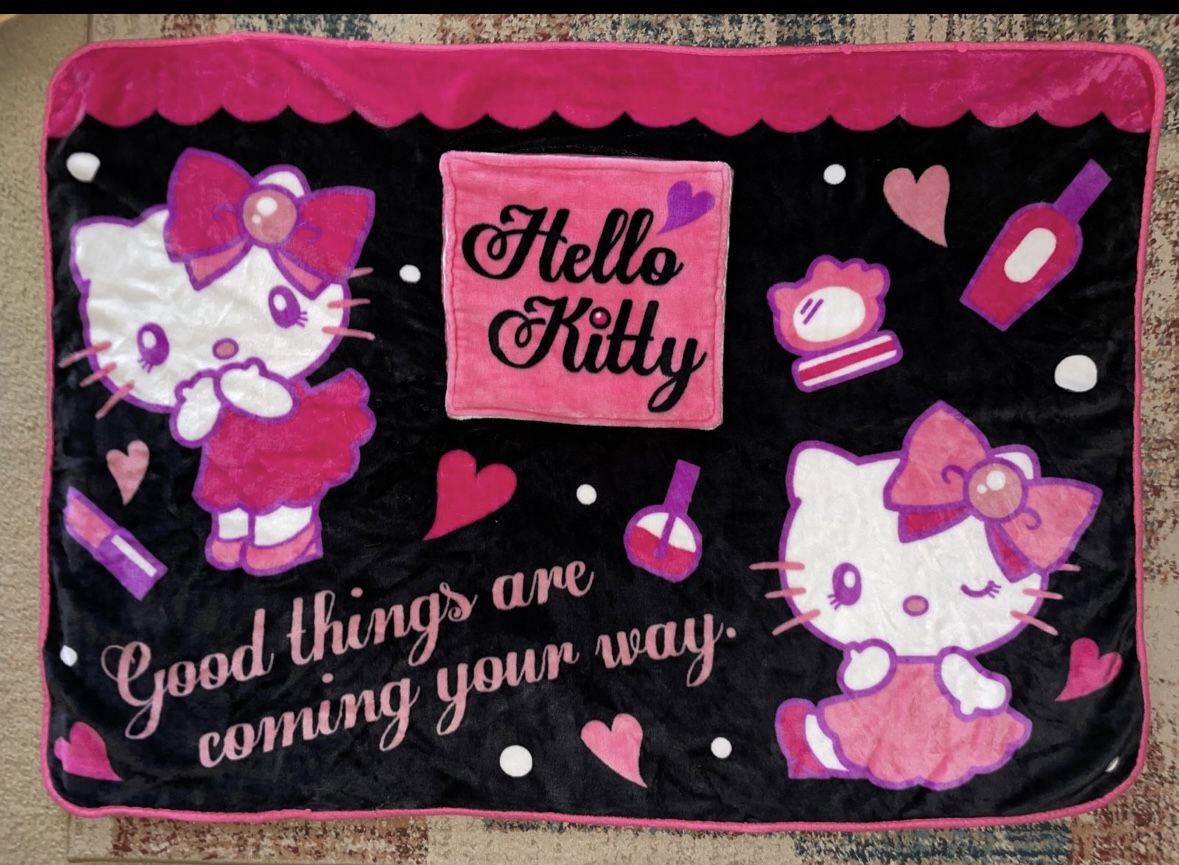 Sanrio Hello Kitty Throw Blankets