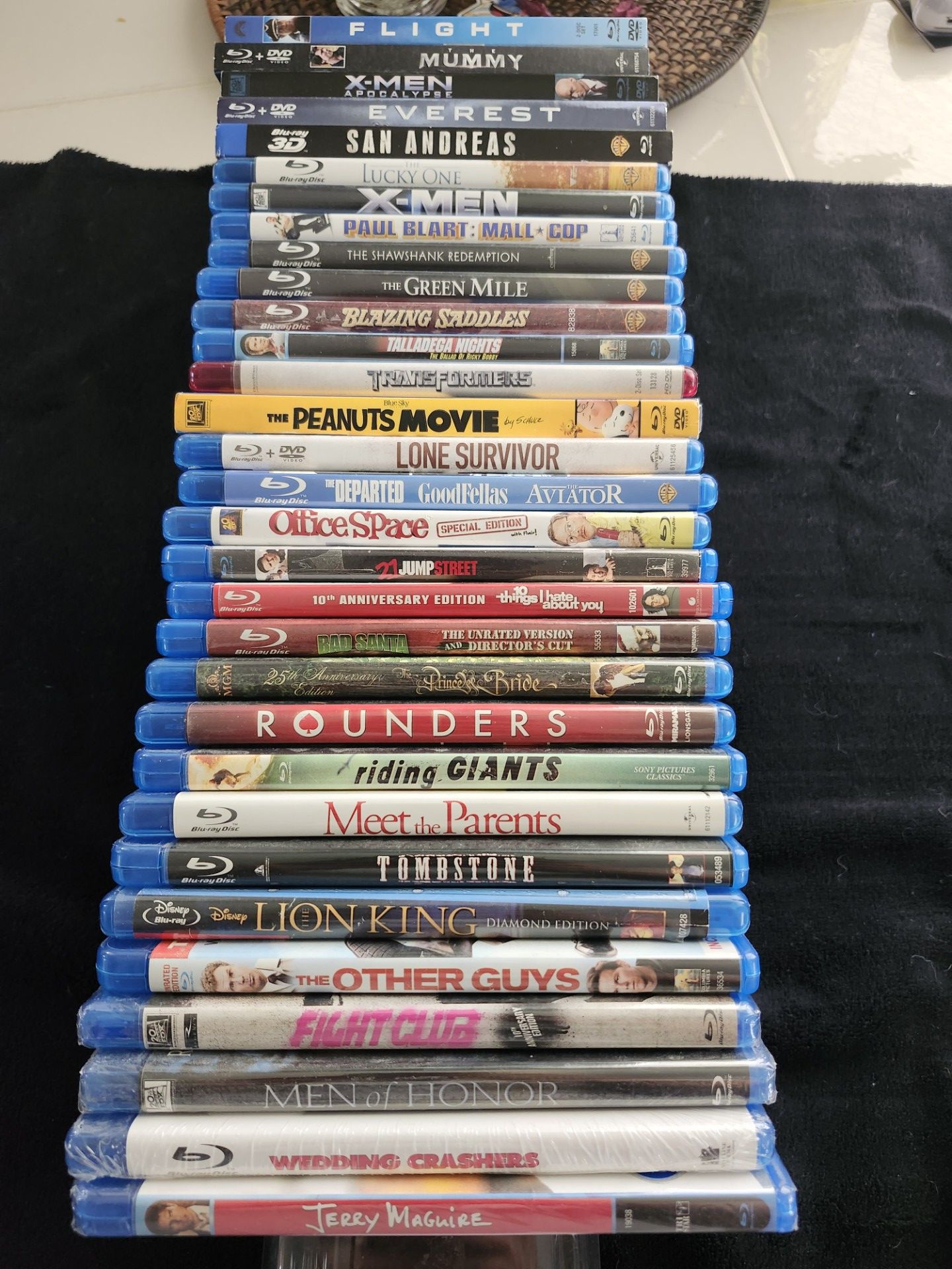 Blu Ray dvds