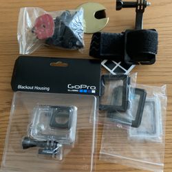 GoPro Waterproof Case And Extra Mounts
