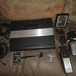 Atari 7800 Video Game Console - With Controller Wires Game Tested Working with Galaga 