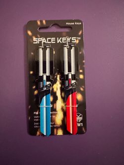 Disney Star Wars Light Saber 2-pc blank keys #10664