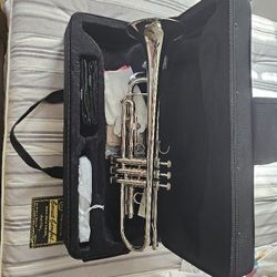 New Silver STUDENT TRUMPET 