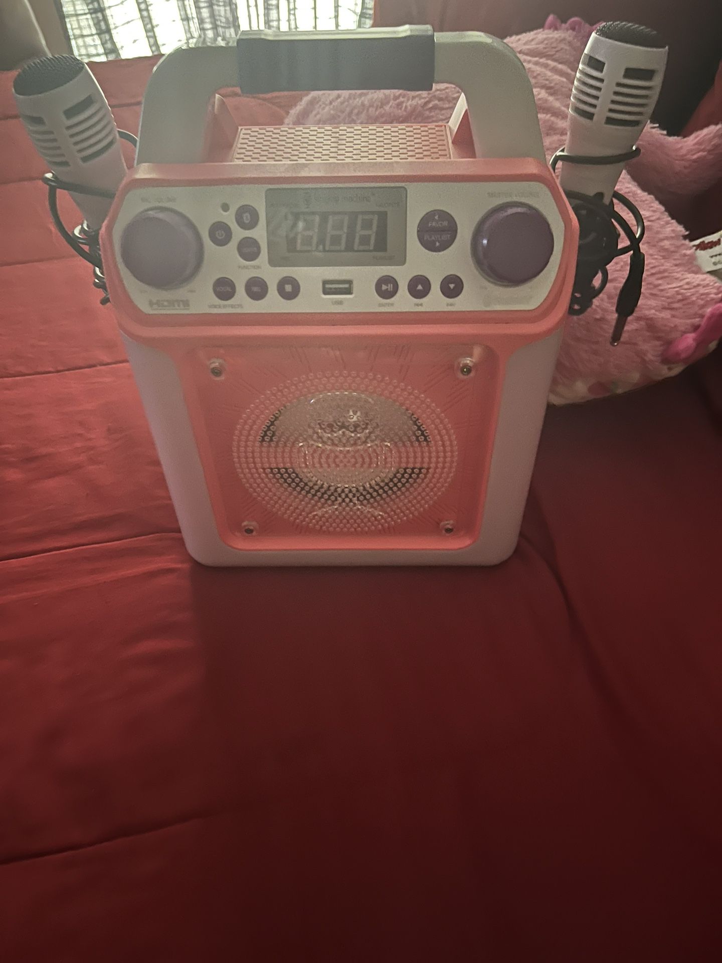Karaoke Machine With Two Microphones 