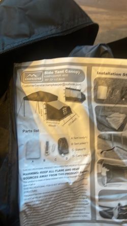 Kampkeeper Side Tent Canopy