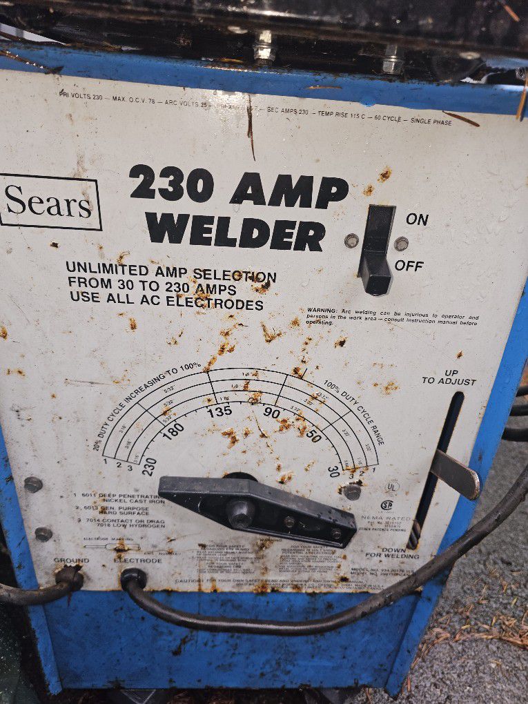 Sears 230  Stick Burner Welder