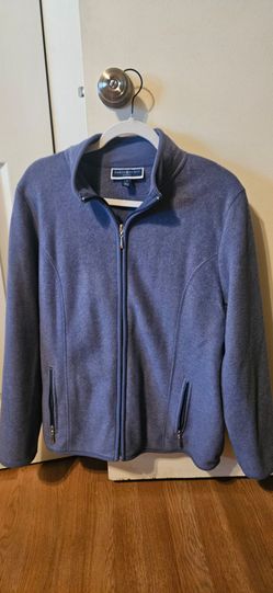 Light blue fleece jacket size large