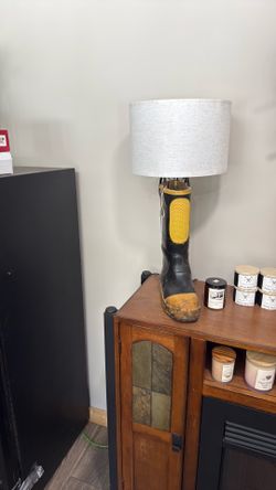 Firefighter boot lamp