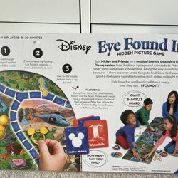 Disney Eye Found It Game 