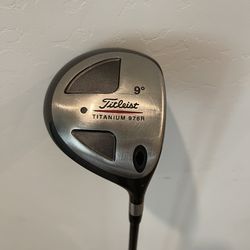 Titleist 976R Titanium 9° Driver – Stiff Flex – Classic Titleist