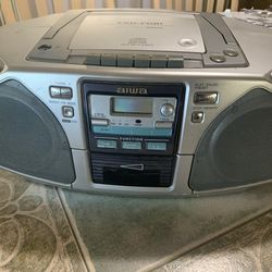 $60  Radio/Cd & cassette player ( aiwa)