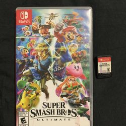Super smash bros Nintendo switch game